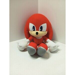 Sonic the Hedgehog Knuckles Plush Doll Stuffed Animal 12" Toy Factory Sega